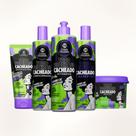 Kit Completo Todo Poderoso Cacheado Corpo Dourado Shampoo Condicionador Máscara Multifuncional Ativador