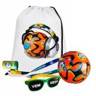 Kit Completo Torcedor Autista com bola buzina torcedor e oculos Hexa