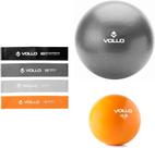 Kit Completo Vollo: Mini Bands, Overball e Bola Tonificadora Treino Funcional e Reabilitação Kit Completo Vollo: Mini Bands, Overball e Bola Tonificadora Treino Funcional e Reabilitação