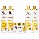 Kit Completo W'ells Hair Curls Special 5 Itens Cachos Definidos, Nutridos e Hidratados Kit Completo W'ells Hair Curls Special 5 Itens Cachos Definidos, Nutridos e Hidratados
