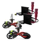 Kit Completo Xenon H4-2 Mono Halogena 8000k Branco Azulado