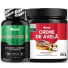 Kit Complexo B 120 Caps + Creme Avelã Fit 500g Growth Kit Complexo B 120 Caps + Creme Avelã Fit 500g Growth