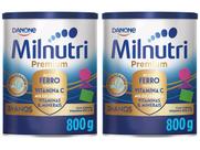 Kit Composto Lácteo Milnutri Premium 800g