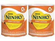 Kit Composto Lácteo Sem Lactose Ninho Forti+ 700g
