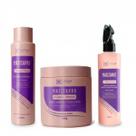 Kit Condicionador Matizador 500ml + Máscara Matizadora Cuidados Intensos 400g + Leave In Spray Cremoso Matizapró Voga 230ml