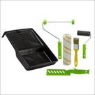 Kit Condor Pintura 810 6 Peças Rolo Lã,Espuma,Suporte,Bandeja,Trincha e Misturador