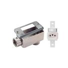 Kit Condulete LB Wetzel Tampa 1 Interruptor + Tomada Simples