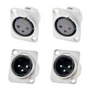 Kit conector 2 pares linha 2 pares painel santo angelo sa2x