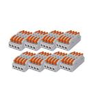 Kit Conector Alavanca de Emenda KV211 32A Cabo 0,08-4,0mm² 4 vias