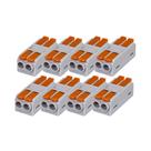 Kit Conector Alavanca de Emenda KV226 41A Cabo 0,5-6,0mm² 2 vias