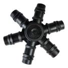 Kit Conector Aranha Mixlife 6 Saidas Para Aeração Com10 Unid