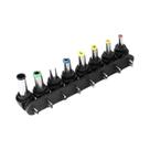 Kit Conector De Adaptador De Energia DC Universal 8 Em 1, Conjunto Multifuncional De 8 Peças Para