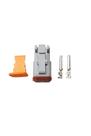 Kit Conector DT06-2S - Conector, Trava e Terminais de Alta Qualidade para Conexões Elétricas