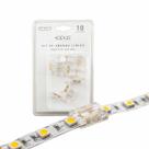 Kit Conector Emenda Linear c/ 10 Un p/ Fita LED 8mm 86701 Opus ST3084