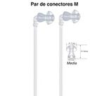Kit Conector Para Aparelho Auditivo 3 tamanhos