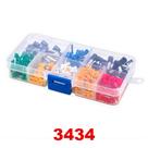 Kit Conector Terminal Tubular Ilhós 400 Un. - OBA MIX