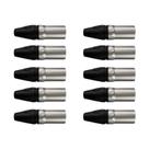 Kit Conector Xlr Macho Wc 1013 (10un) Wireconex