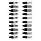 Kit Conectores Xlr 1003 1013 20un (10 Machos/10 Femeas) Wireconex Kit Conectores Xlr 1003 1013 20un (10 Machos/10 Femeas) Wireconex