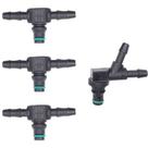 Kit Conexão Conector Retorno dos Bicos Conjunto Y e T