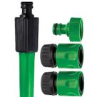 Kit Conexão Esguicho P/ Mangueira Ajustavel C/ 4pçs Jardim