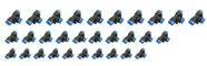 Kit Conexão Pneumatica Tee Engate Rapido Pu 6 8 10 mm Kit Conexão Pneumatica Tee Engate Rapido Pu 6 8 10 mm