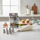 Kit Confeitaria Profissional Com Bico Saco Decorador 13 Peças