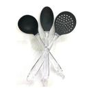 Kit Confeiteiro De Silicone Cabo Acrílico Preto Multilaser - UD032