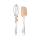 Kit Confeiteiro Utensílios Cozinha Espatula Silicone + Fue - Capuccino - Uz