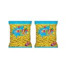 Kit Confeito Miçanga Comestível 2 Pacotes 500g Sabor Abacaxi