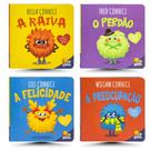 Kit Conhecendo Emoções: Aprendendo a Lidar com Sentimentos - Raiva + Perdão + Felicidade + Preocupação Kit Conhecendo Emoções: Aprendendo a Lidar com Sentimentos - Raiva + Perdão + Felicidade + Preocupação