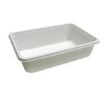 Kit Conjunto 100 Embalagens PP BPA FREE Para Freezer Microondas 580ml Branca BrasilPack