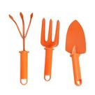 Kit Conjunto 3 Peças Ferramentas Para Jardinagem Jardim