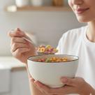 Kit Conjunto 4 Bowls 500ml Cumbuca Cerâmica Refratária Sopas Caldos Restaurantes