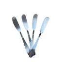 Kit Conjunto 4 Faquinhas Espatula Manteiga Pate Doce