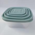 Kit Conjunto 4 Potes Viena Jaguar 230 390 690 1200ml para Alimentos Verde Kit Conjunto 4 Potes Viena Jaguar 230 390 690 1200ml para Alimentos Verde