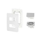 Kit Conjunto 4x2 Tomada 20A Interruptor Inte Orion Schneider