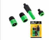 Kit Conjunto Bocal Para Mangueira Com 4 Peças Jardinagem - PMA-12 Kit Conjunto Bocal Para Mangueira Com 4 Peças Jardinagem - PMA-12