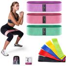 Kit Conjunto de 3 Faixas Elasticas Para Exercicio Yoga Para Pernas e Bumbum Esportes + Kit 5 Bandas de resistência Loops