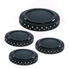 Kit Conjunto de Espalhadores Tampinha Para Fogão Realce Ares Plus e Realce Ares Glass 4 Bocas