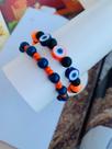 Kit conjunto de pulseiras de miçangas Olho grego Místico
