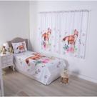 Kit Conjunto De Quarto Infantil Solteiro e Cortina Raposa