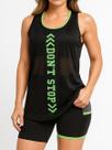 Kit Conjunto Fitness Feminino Academia Short Top e Regata