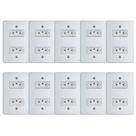 Kit Conjunto Interruptor 4x2 2 módulos 2P+T 20A 250V