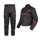 Kit Conjunto Jaqueta Motociclista Calça Texx New Strike V3 Kit Conjunto Jaqueta Motociclista Calça Texx New Strike V3