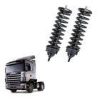 Kit Conjunto Mola Helicoidal Cab Scania S4 S5 Até 2010 Diant