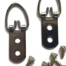 Kit Conjunto Pendurador De Quadros Espelhos Tipo Argola 2 Un