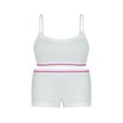 Kit Conjunto Sutiã e Calcinha boxer Sem Costura Lupo