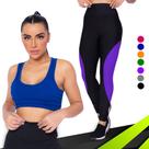 KIT conjunto TOP ALÇA MÉDIA bojo + CALÇA LEGGING REDINHA Feminino Academia Corrida Fitness 700