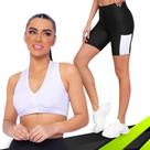 KIT conjunto TOP ALÇA MÉDIA bojo + SHORT LEGGING BOLSO Feminino Academia Corrida 649