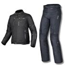 Kit conjunto x11 calça versa + jaqueta iron 3 feminina novo